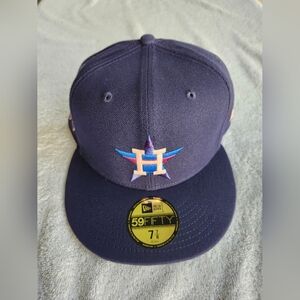 ASTROS|New Era 59FIFTY Hat Club Exclusive|Lavender/Navy/Violet|Size 7 7/8|